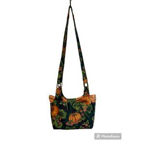 Ladies Fall Pumpkin Handmade Shoulder Or Crossbody Bag